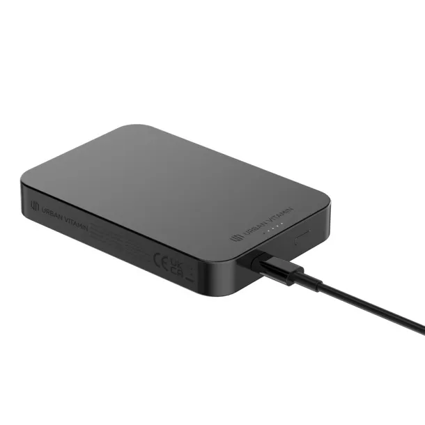  Urban Vitamin Compton RCS plastic/alu 10.000 mah powerbank - Urban Vitamin Black 