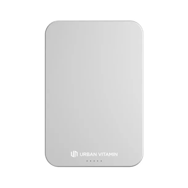  Urban Vitamin Compton prijenosna baterija od RCS plastike/aluminja, 10.000 mAh - Urban Vitamin Srebrna 