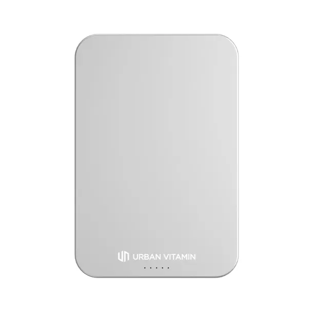  Urban Vitamin Compton prijenosna baterija od RCS plastike/aluminja, 10 000 mAh - Urban Vitamin Srebrna