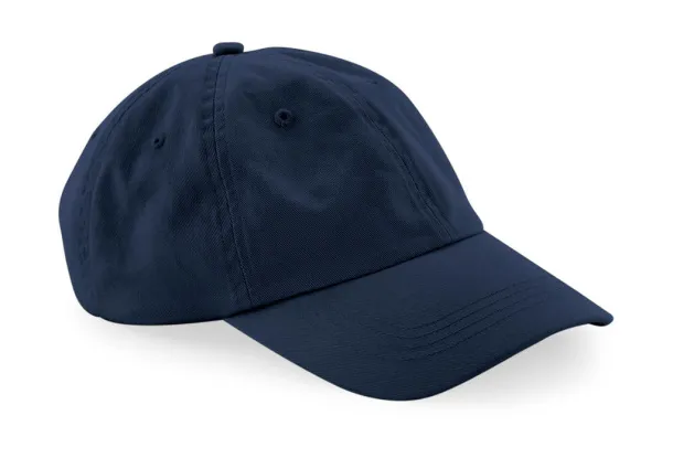  Organic Cotton 6 Panel Dad Cap - Beechfield Navy