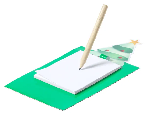 Clemen magnetic notepad Green