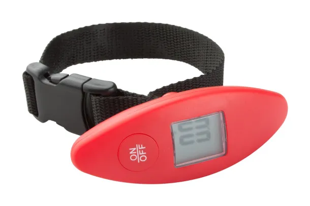 Newark luggage scale Red