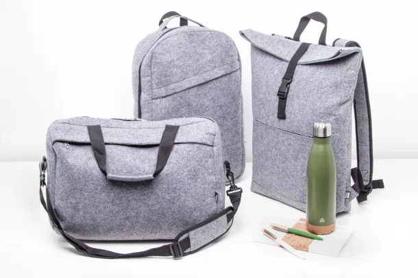 Refelt Docu RPET felt document bag Grey