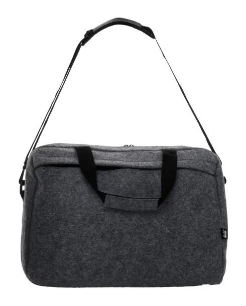 Refelt Docu RPET felt document bag Dark grey