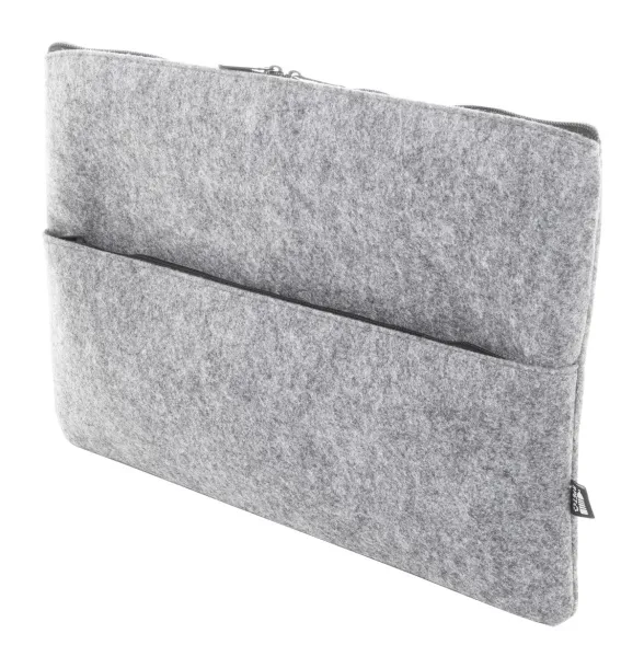 Refelt Comp RPET felt laptop bag Grey