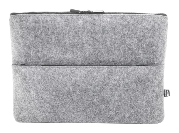 Refelt Comp RPET felt laptop bag Grey