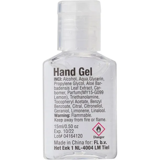  Antibacterial hand gel with moisturizers neutral