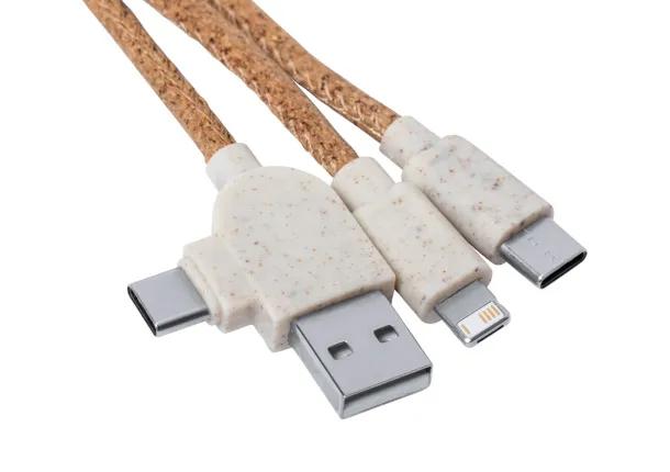 Stuart USB charger cable Natural