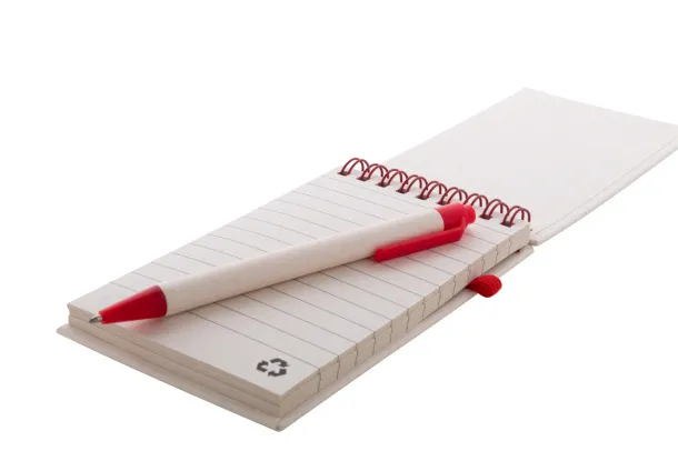 Relact Jot notes od kartona mlijeka, A6 Crvena