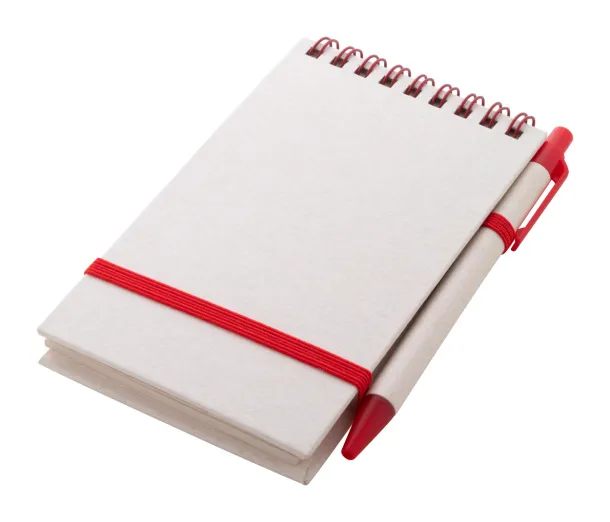 Relact Jot notes od kartona mlijeka, A6 Crvena