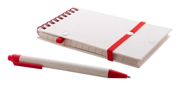 Relact Jot notes od kartona mlijeka, A6 Crvena
