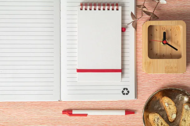 Relact Jot notes od kartona mlijeka, A6 Crvena