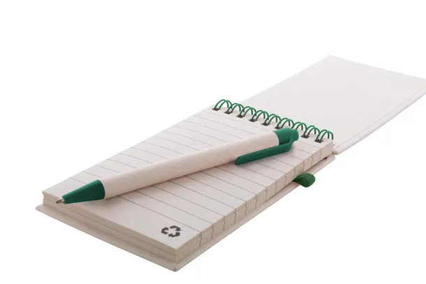 Relact Jot notes od kartona mlijeka, A6 Zelena