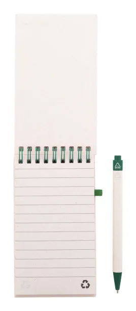 Relact Jot notes od kartona mlijeka, A6 Zelena