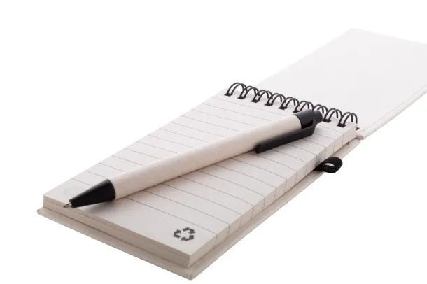 Relact Jot notes od kartona mlijeka, A6 Crna