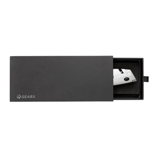Gear X skalpel od legure cinka - GearX Crna 