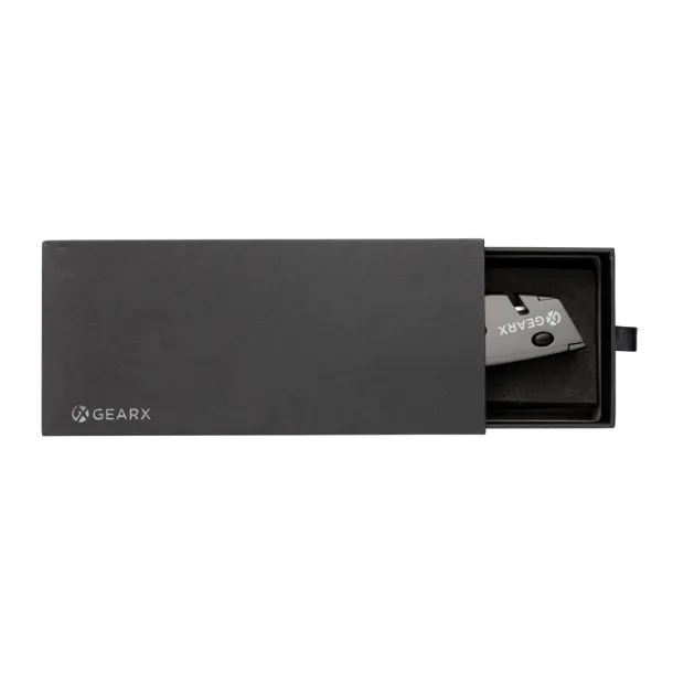 Gear X skalpel od legure cinka - GearX Crna 