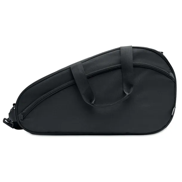 MILL 600D RPET torba za tenis Crna