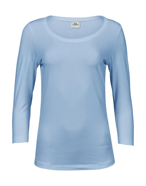  Ladies 3/4 Sleeve Stretch Tee - Tee Jays Svijelo plava