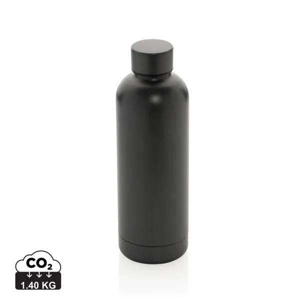  Impact vakuum boca od RCS recikliranog nehrđajućeg čelika, 500 ml - XD Collection Siva