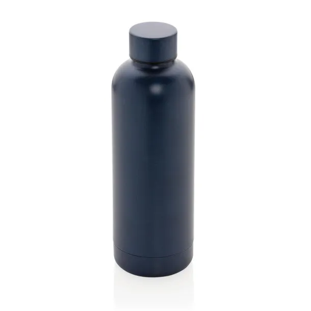  RCS Recycled stainless steel Impact vacuum bottle - XD Collection Blue 