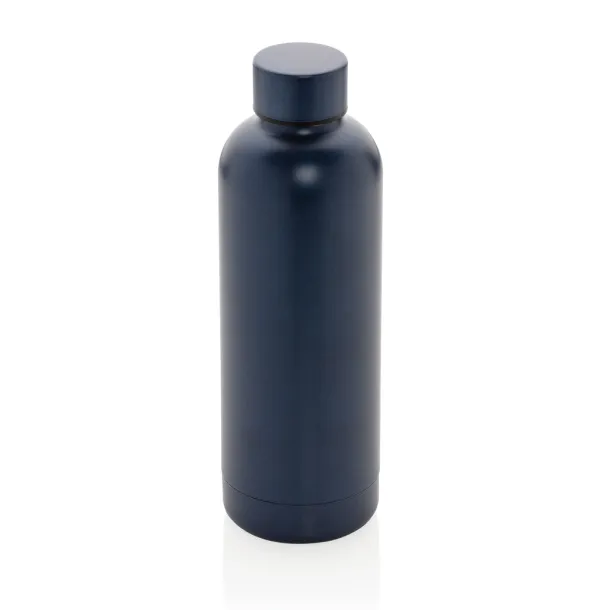  RCS Recycled stainless steel Impact vacuum bottle - XD Collection Blue 