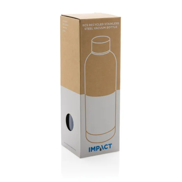  Impact vakuum boca od RCS recikliranog nehrđajućeg čelika, 500 ml - XD Collection Plava