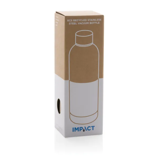  RCS Recycled stainless steel Impact vacuum bottle - XD Collection Gold 