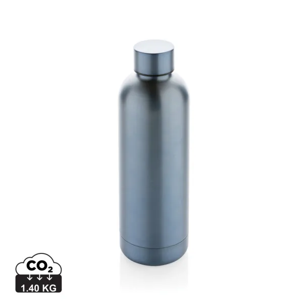  RCS Recycled stainless steel Impact vacuum bottle - XD Collection blue 