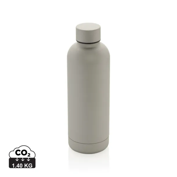  RCS Recycled stainless steel Impact vacuum bottle - XD Collection Silver 