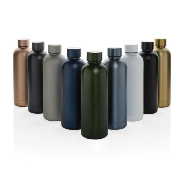  Impact vakuum boca od RCS recikliranog nehrđajućeg čelika, 500 ml - XD Collection Crna