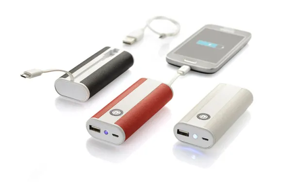 REMOTE Power bank  5200 mAh Red