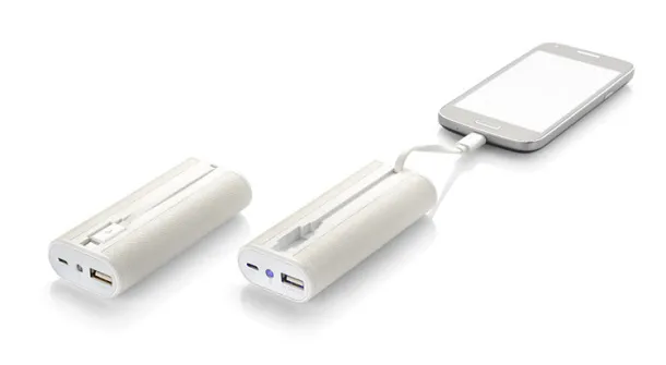 REMOTE Power bank  5200 mAh White