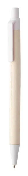 Relact Scrib milk carton ballpoint pen White Natural