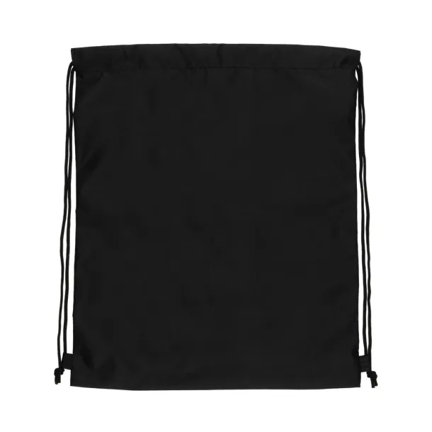  Impact AWARE™ RPET 190T drawstring bag - XD Collection Black 