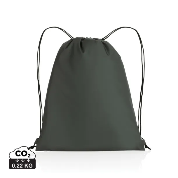  Impact AWARE™ RPET 190T drawstring bag - XD Collection Anthracite 