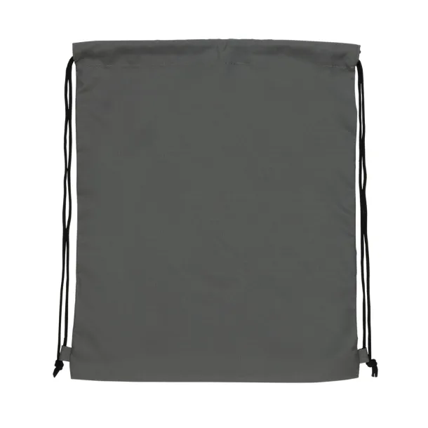  Impact AWARE™ RPET 190T drawstring bag - XD Collection Anthracite 