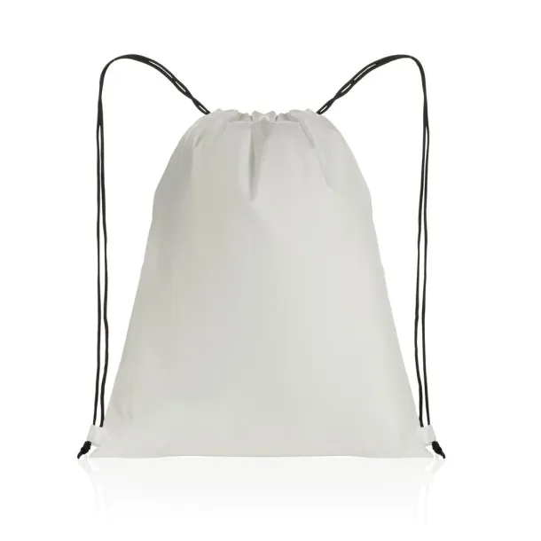  Impact AWARE™ RPET 190T drawstring bag - XD Collection White 