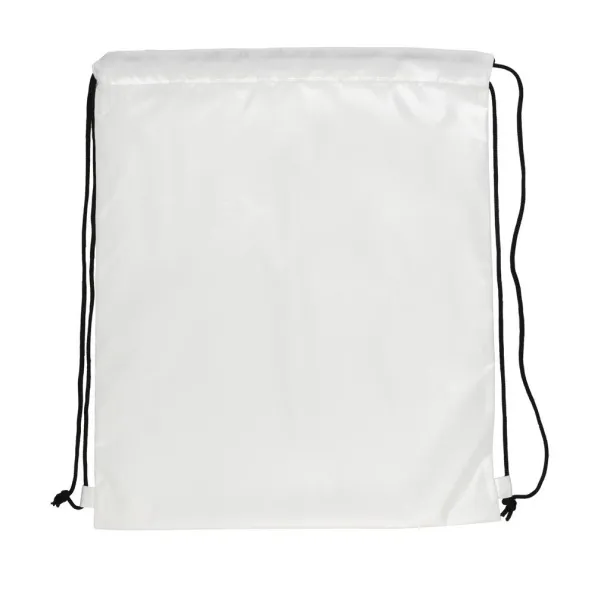  Impact AWARE™ RPET 190T drawstring bag - XD Collection White 