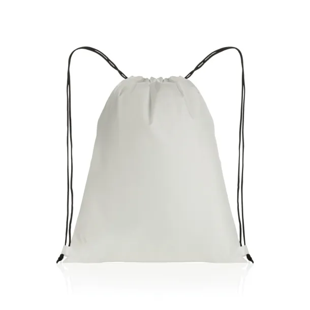  Impact AWARE™ RPET 190T drawstring bag - XD Collection White 