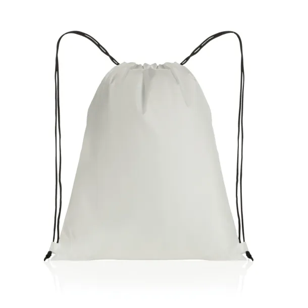  Impact AWARE™ RPET 190T drawstring bag - XD Collection White 