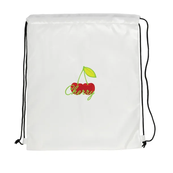  Impact AWARE™ RPET 190T drawstring bag - XD Collection White 