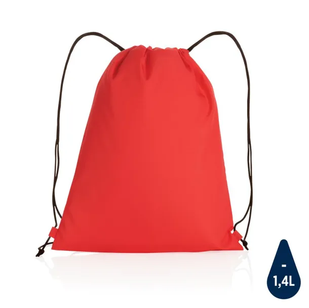  Impact AWARE™ RPET 190T drawstring bag - XD Collection Red 