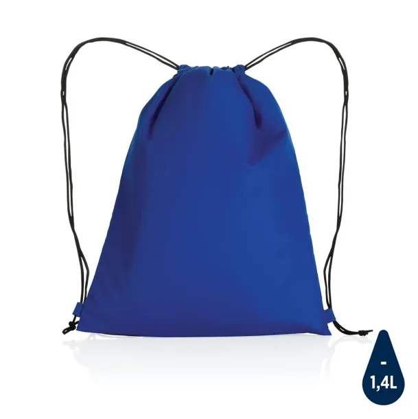  Impact AWARE™ RPET 190T drawstring bag - XD Collection Blue 