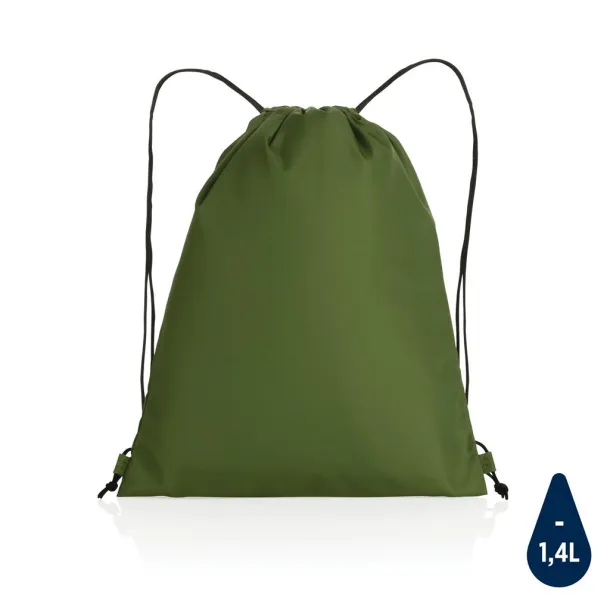  Impact AWARE™ RPET 190T drawstring bag - XD Collection Green 