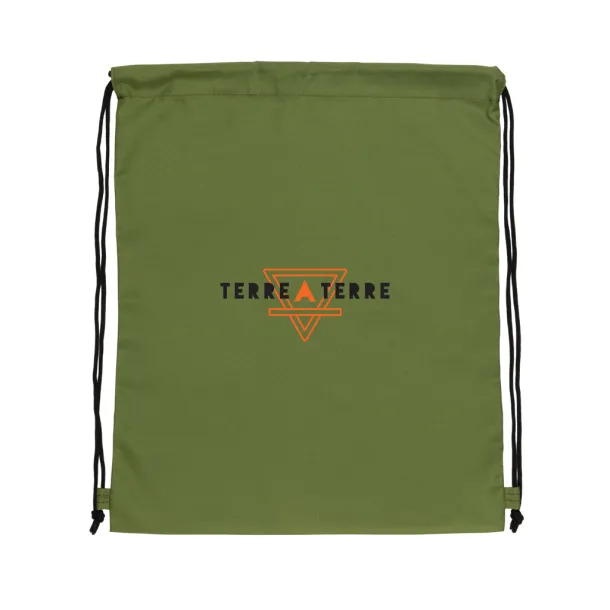  Impact AWARE™ RPET 190T drawstring bag - XD Collection Green 