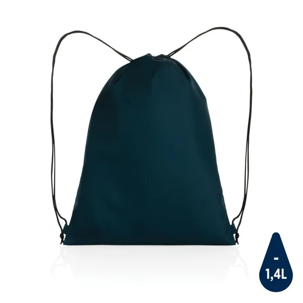  Impact AWARE™ RPET 190T drawstring bag - XD Collection Navy Blue 