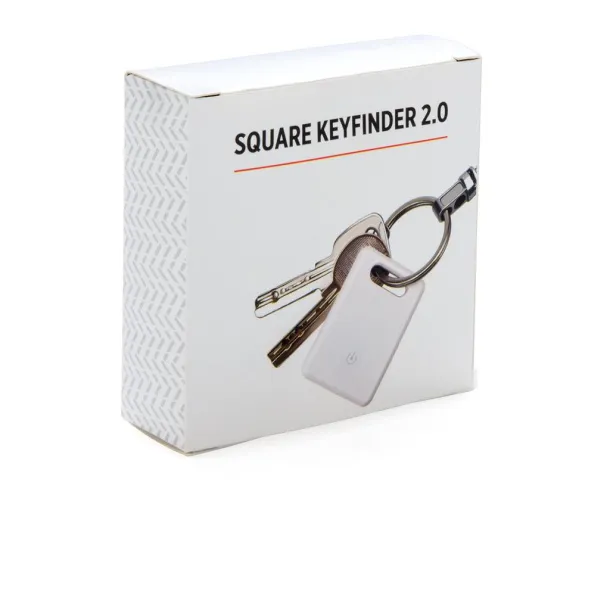  Square key finder 2.0, white - XD Collection White 