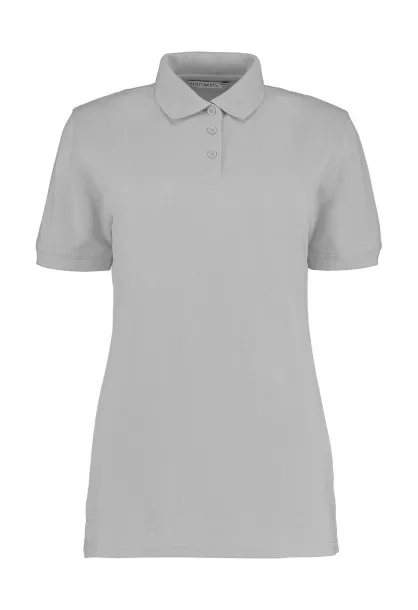  Ladies' Classic Fit Polo Superwash® 60º - Kustom Kit Heather Grey