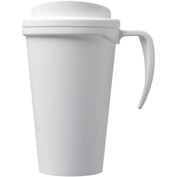 Americano® Grande 350 ml insulated mug - Unbranded White